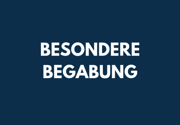 Kachel Besondere Begabung