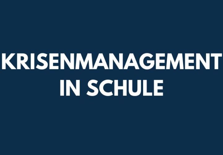 Kachel Krisenmanagement in Schule