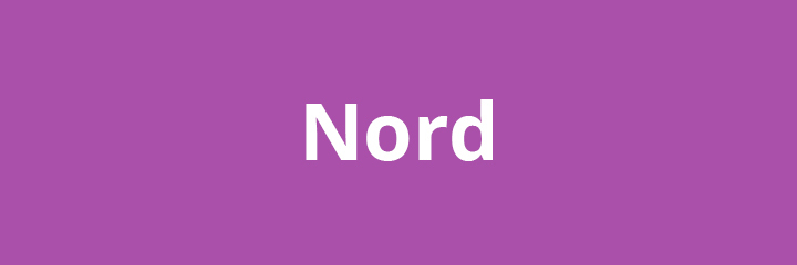 Kachel mit Aufschrift Nord
