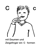Lautgebärde - C, c
