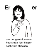 Lautgebärde - Er, er