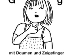 Lautgebärde - G, g