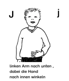 Lautgebärde - J, j