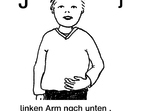 Lautgebärde - J, j