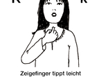 Lautgebärde - K, k