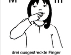 Lautgebärde - M, m