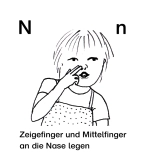 Lautgebärde - N, n