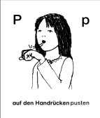 Lautgebärde - P, p