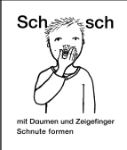 Lautgebärde - Sch, sch