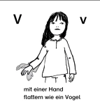 Lautgebärde - V, v