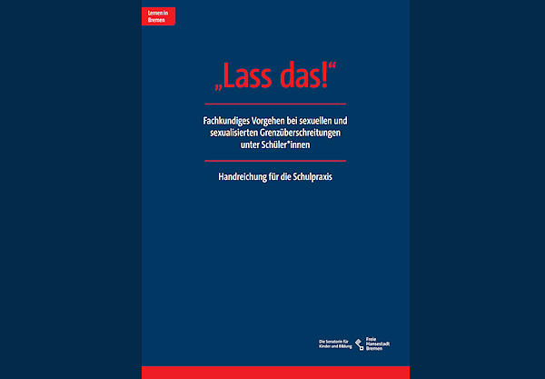 Titelblatt Broschüre Lass das