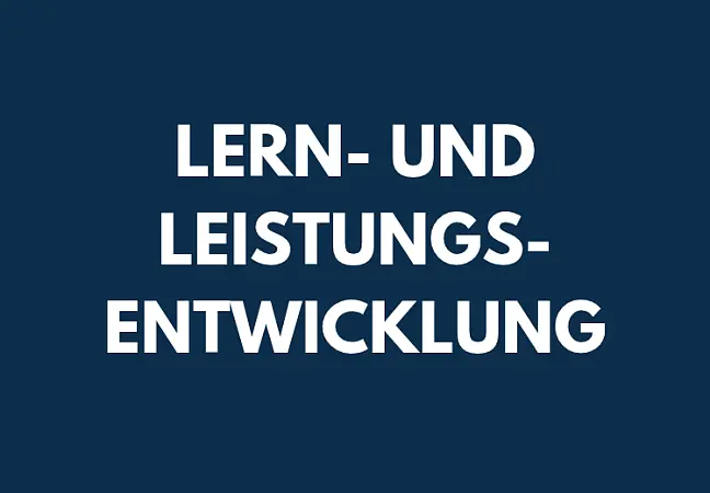 Lern- und Leistungsentwicklung