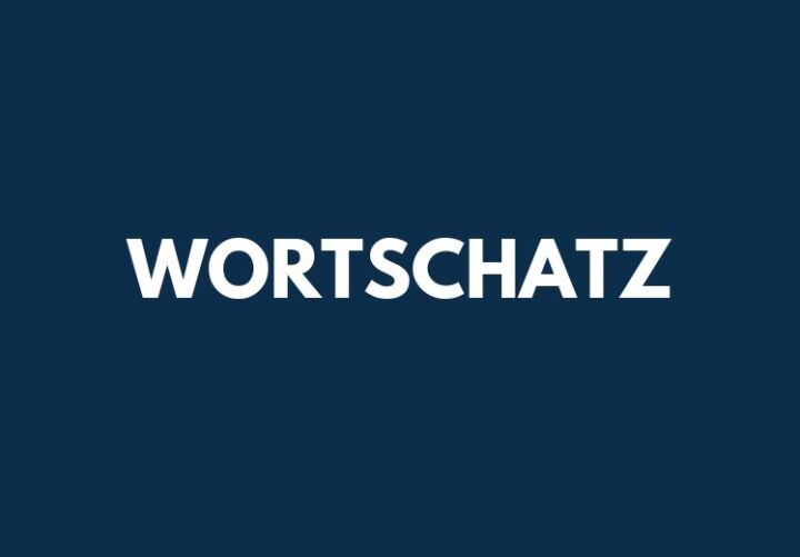 Kachel mit dem Wort Wortschatz